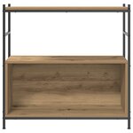 Bibliothèque vidaXL Artisian Chêne 80x30x78 5 cm Bois d'ingénierie