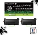 TN3600XXL - 2 X NOIR - Grande capacité