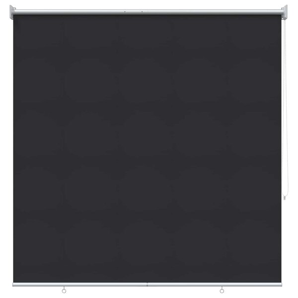 vidaXL Store enrouleur Protection UV Anthracite 100 x 230 cm Polyester