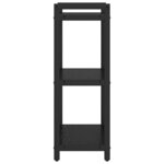 vidaXL Bibliothèque Chêne noir 40 x 30 x 83 cm Bois d'ingénierie