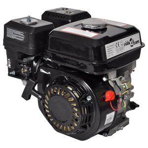 vidaXL Moteur à essence 6 5 CH 4 8 kW Noir