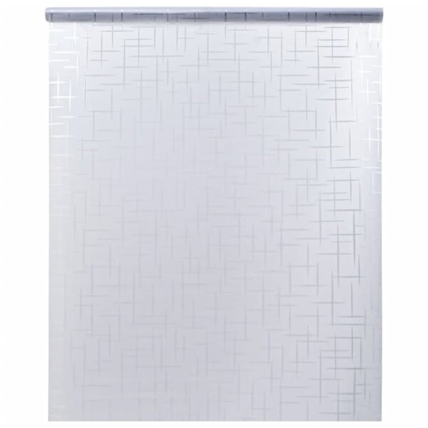 vidaXL Film pour fenêtre dépoli motif d'étoiles 60x500 cm PVC