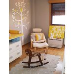 Tapis coton forme biscuit - gris - 120 x 160