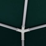 vidaXL Tente de réception avec parois latérales 2 5x2 5 m Vert 90 g/m²