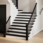 vidaXL Marches d'escalier 2 Pièces marron foncé 110x25x2 cm chêne massif