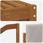 vidaXL Ensembles de canapés avec coussin 8 Pièces Gris Naturel et Clair