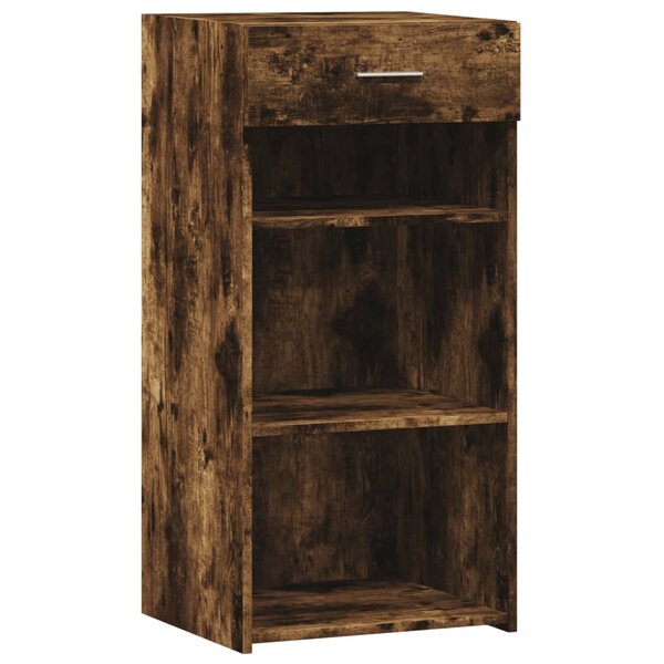 vidaXL Buffet chêne fumé 45x42 5x93 cm bois d'ingénierie
