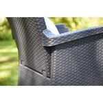 Keter Chaise inclinable de jardin Vermont Graphite 238452