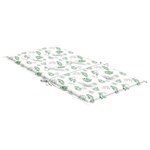 vidaXL Coussins de chaise à dossier bas lot de 4 modèle de feuille