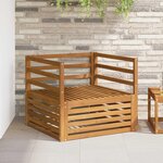 vidaXL 2 Pièce Canapé d’extérieur Naturel