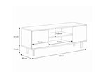 Meuble TV focus 135 cm Cachemire