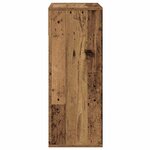 vidaXL Bibliothèque vieux bois 66x31x80 cm bois d'ingénierie