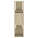 vidaXL Bibliothèque/Séparateur de pièce Chêne sonoma 100x24x94 cm