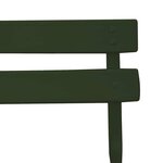 vidaXL Chaise de jardin pliante Pliant 2 Pièces Vert 42 x 46 x 82cm Acier
