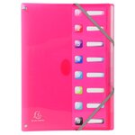 Trieur Extensible En Polypropylène 8 Compartiments Iderama Pp - A4 - Couleurs Assorties - X 8 - Exacompta