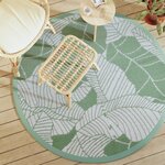 vidaXL Tapis d'extérieur ARAKIL vert Ø160 cm PP