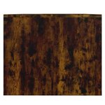 vidaXL Table basse Chêne fumé 90x50x41 5 cm Bois d'ingénierie