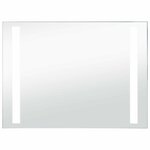 vidaXL Miroir mural à LED pour salle de bains 100x60 cm