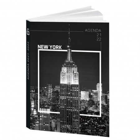 Agenda scolaire 2021/2022 bouchut new york 1 page par jour 12 x 17 cm