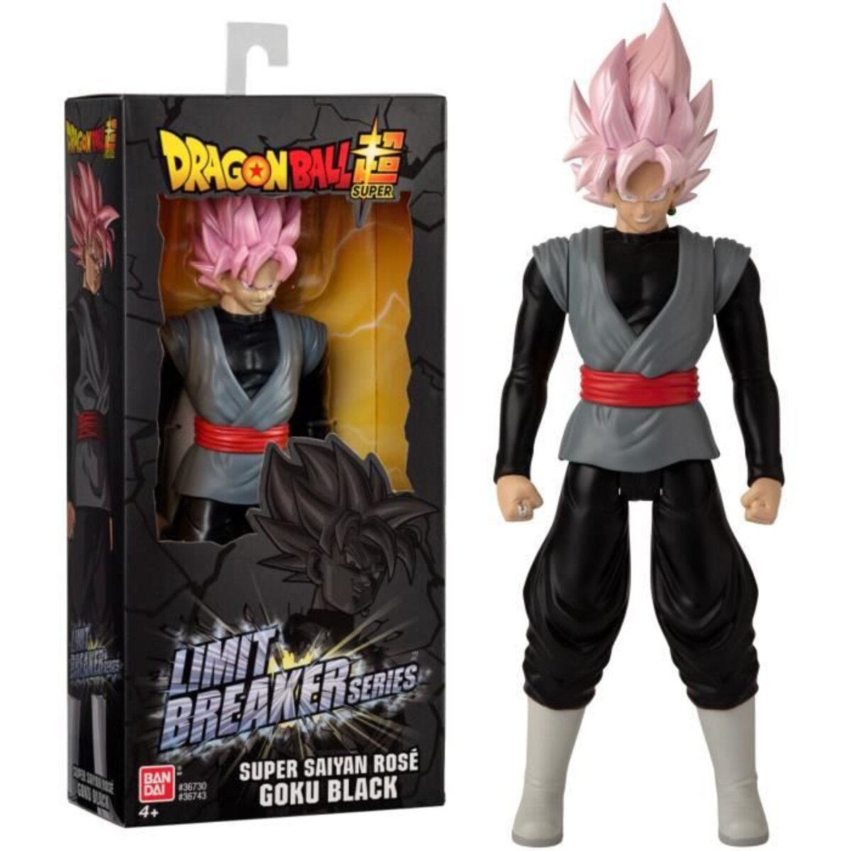 DB Figurine géante Limit Breaker Goku Black Rose - La Poste