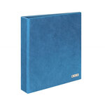 Album Lindner à 2 vis pour timbres-poste avec 10 feuilles mobiles. Couleur - Bleu