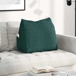 vidaXL Coussin de Dos Vert foncé 60 x 20 x 50 cm tissu