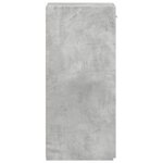 vidaXL Buffet gris béton 30x42 5x93 cm bois d'ingénierie