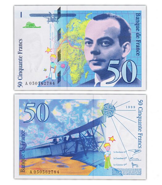 Billet de Collection 50 Francs 1999 France - Saint Exupéry - Neuf - P157Aa