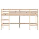 vidaXL Lit mezzanine d'enfants sans matelas avec échelle 90x190 cm