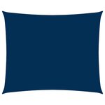 vidaXL Voile de parasol tissu oxford rectangulaire 3x5 m bleu