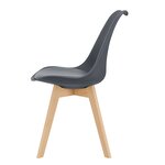 Lot de 6 chaises de salle à manger fläten similicuir hêtre gris 03_0006780