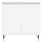 vidaXL Armoire de salle de bain blanc 58x33x60 cm bois d'ingénierie