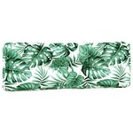 vidaXL Coussins de palette lot de 3 motif de feuilles tissu
