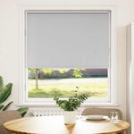 vidaXL Store enrouleur occultant café 105x175cm largeur du tissu