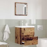vidaXL Cabinet de Salle de Bain Bois Ancien 41 x 38.5 x 45 cm