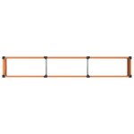 vidaXL Jardinière surélevée Marron 300 x 50 x 91 cm WPC et Aluminium