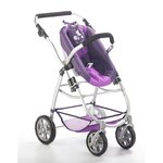Bayer Chic 2000 637-25 - La poussette pour poupée combinée 3 en 1 EMOTION "ALL IN" - Violet