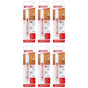 Marqueur pour Meuble 8900 Gris Pointe Ronde 1 5-2 mm x 6 EDDING
