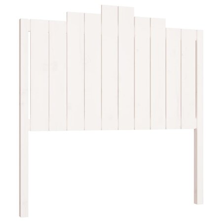 vidaXL Tête de lit Blanc 106x4x110 cm Bois massif de pin