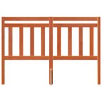 vidaXL Tête de lit avec tête de lit Cire marron 145 5 x 100 cm