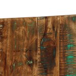 vidaXL Tête de lit multicolore 120 cm bois massif récupération