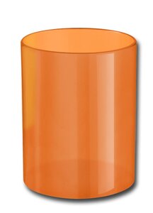 Pot à Crayon Plastique Orange ELAMI