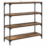 vidaXL Bibliothèque Bois Ancien 100 x 33 x 100 cm