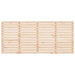 vidaXL Tête de lit murale 186x3x91 5 cm Bois massif de pin