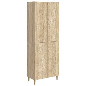 vidaXL Ensemble de Meubles 2 Pièces Chêne Sonoma Bois d'ingénierie