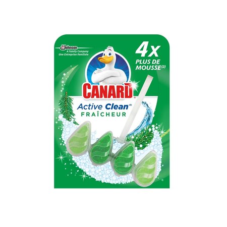 Canard Bloc WC Active Clean Fraîcheur Pin (lot de 24 discs)