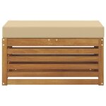vidaXL Banc de Jardin Bois d'Acacia Massif Naturel