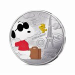 Snoopy - Cartelette duo 50€ et 10€ Argent