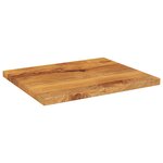 vidaXL Dessus de table 60x50x3 8 cm rectangulaire bois massif manguier