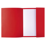 Paquet De 50 Chemises 1 Rabat Rock''s 210 - 24x32cm - Rouge - X 5 - Exacompta